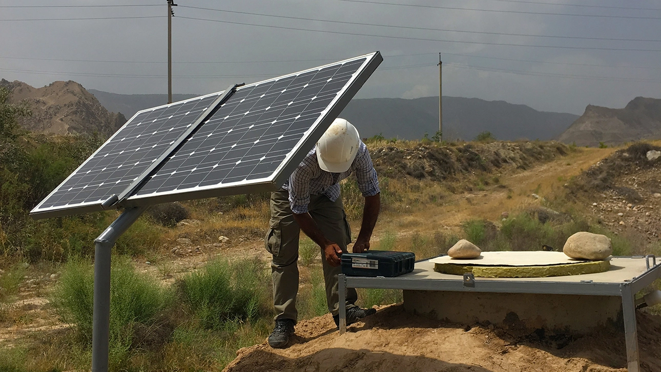 Sangtuda dam seismic monitoring installation